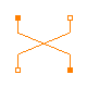 Modelica.Magnetic.FluxTubes.Basic.Crossing