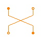 Modelica.Magnetic.FundamentalWave.Components.Crossing